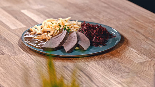 4977 Rezepte mit Rehfleisch