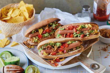 4976 Rezepte mit Hot Dog Brötchen