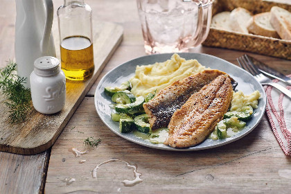 123 Rezepte mit Saibling