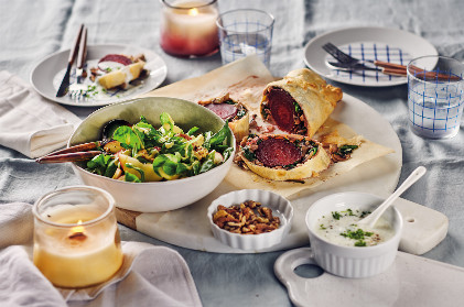 Veganes Weihnachtsessen