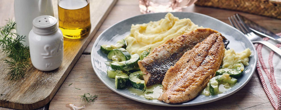 123 Rezepte mit Saibling