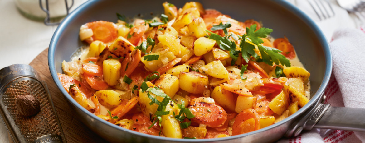 Schnelle Gerichte mit Kartoffeln