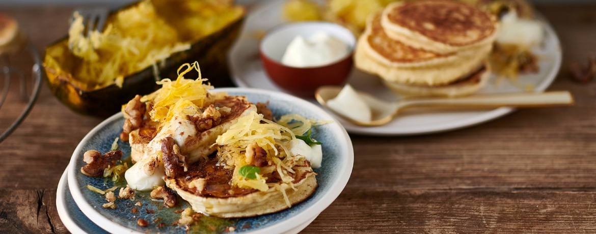 Pancakes mit Spaghettikürbis für 4 Personen von lidl-kochen.de