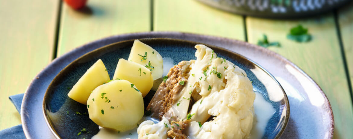 Gefüllter Blumenkohl mit Hackfleisch - Rezept | LIDL Kochen