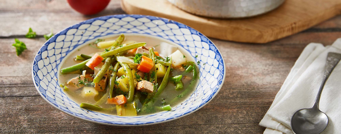 Veganer Bohnen-Eintopf mit Räuchertofu für 4 Personen von lidl-kochen.de