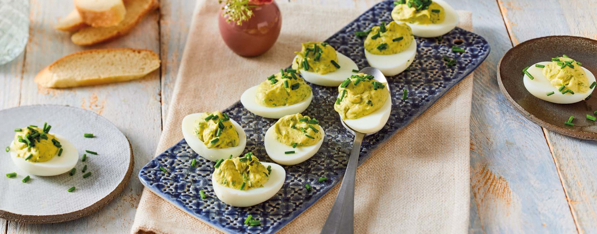 Gefüllte Eier mit Mayonnaisesauce für 4 Personen von lidl-kochen.de