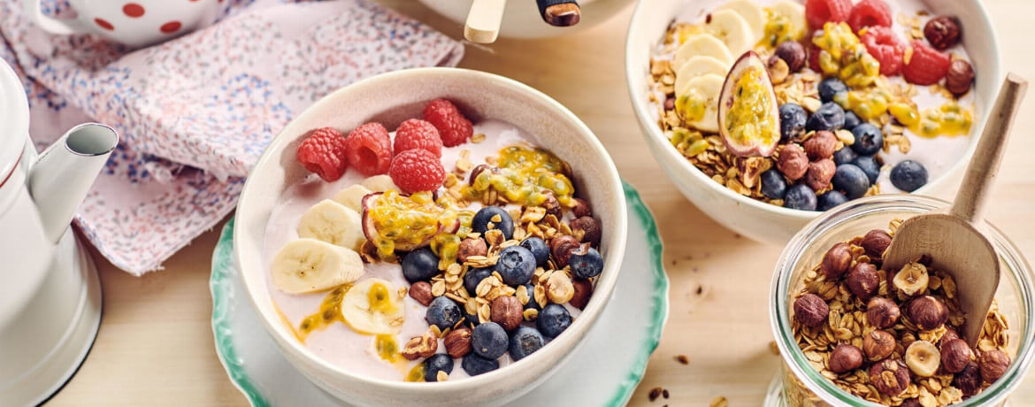 Smoothie Bowl mit Granola für 1 Personen von lidl-kochen.de