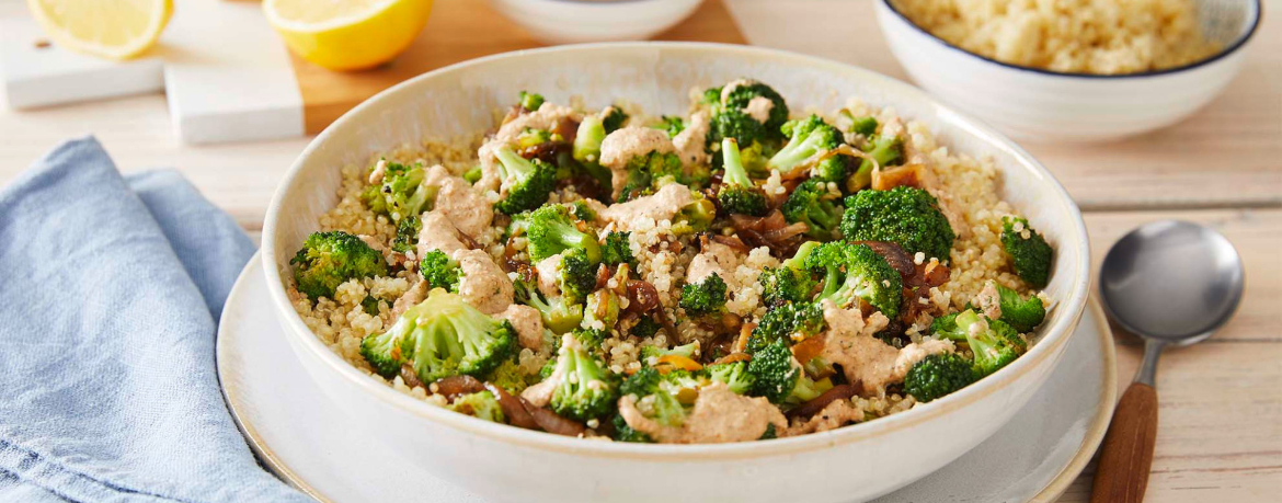 Quinoa Bowl mit Brokkoli für 4 Personen von lidl-kochen.de