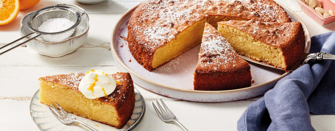 Orangenkuchen mit Mandeln für 16 Personen von lidl-kochen.de