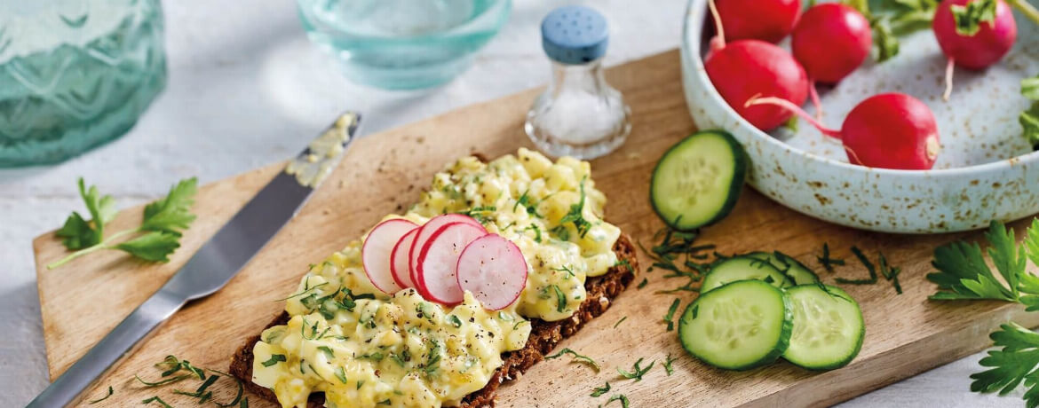 Brot mit Petersilien-Eiersalat für 4 Personen von lidl-kochen.de