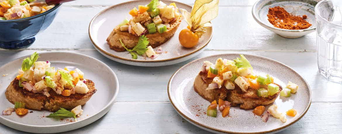 Crostini mit Brie und Physalis für 4 Personen von lidl-kochen.de