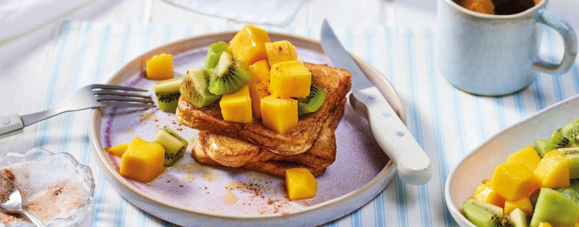 Toast mit Obst für 4 Personen von lidl-kochen.de