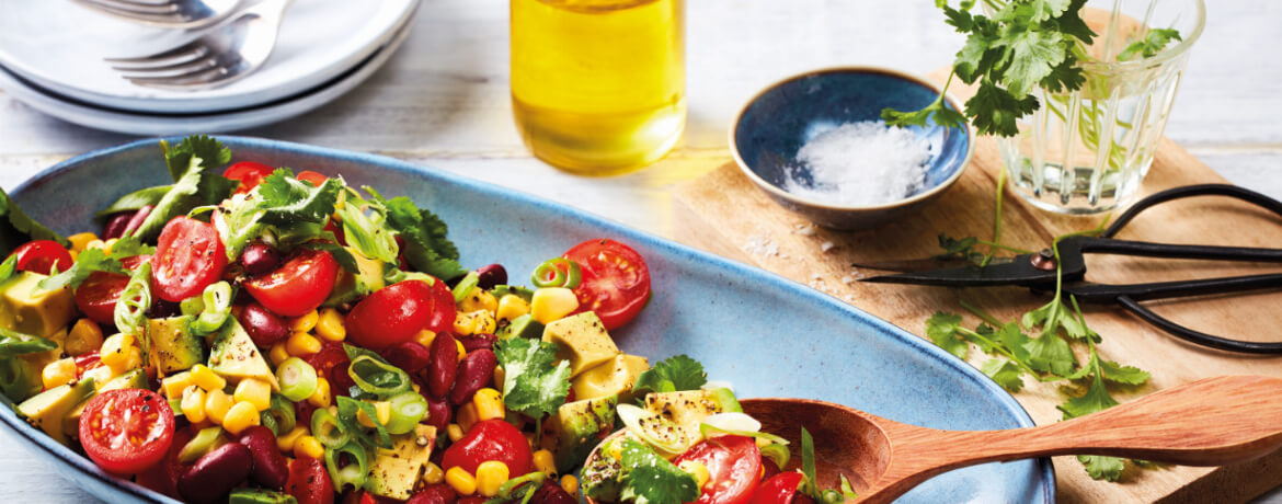 Kidneybohnen-Mais-Salat mit Avocado für 4 Personen von lidl-kochen.de