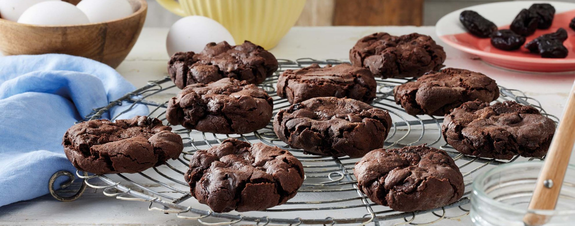 Zartbitterschoko-Cookies mit Pflaumen für 8 Personen von lidl-kochen.de