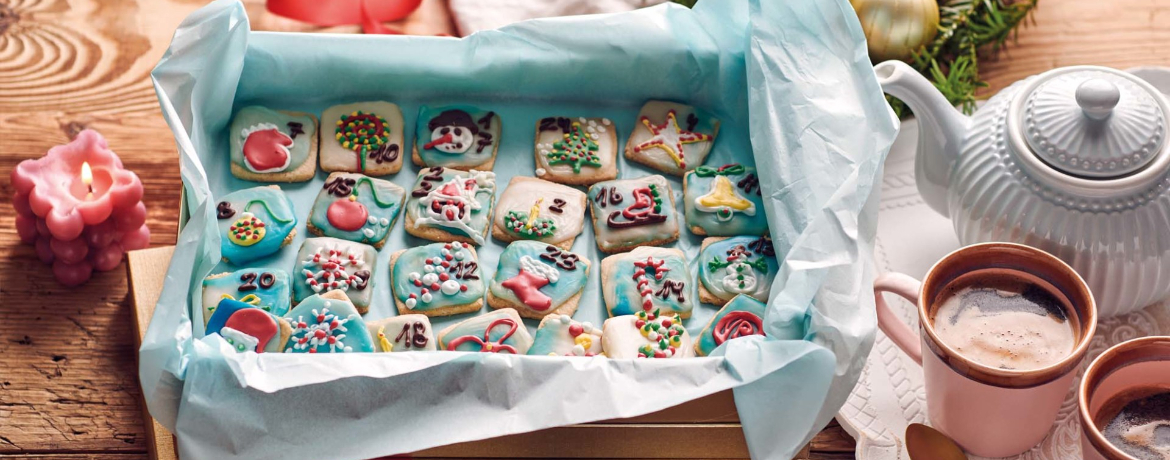 Plätzchen-Adventskalender für 1 Personen von lidl-kochen.de