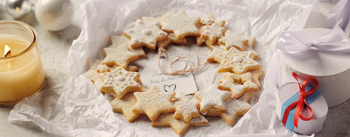 Weihnachtskranz aus Plätzchen für 10 Personen von lidl-kochen.de