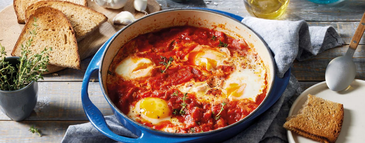 Eier in Tomatensauce - Rezept | LIDL Kochen