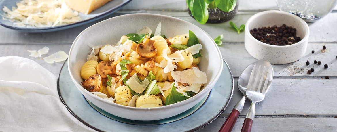 Pilz-Gnocchi-Pfanne für 4 Personen von lidl-kochen.de