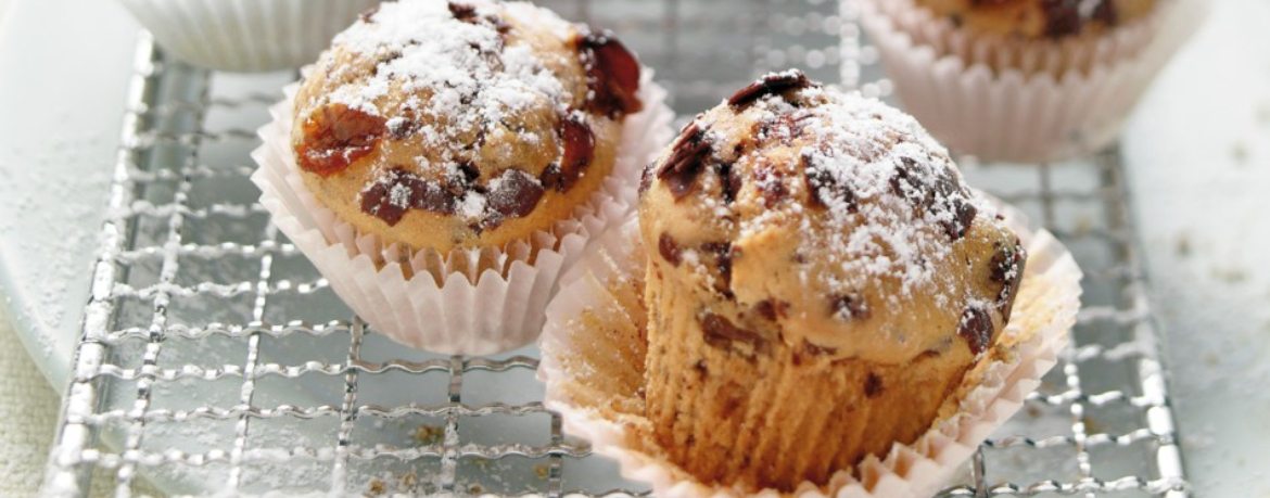 Mini-Muffins mit Schokoladen-Stückchen für 12 Personen von lidl-kochen.de