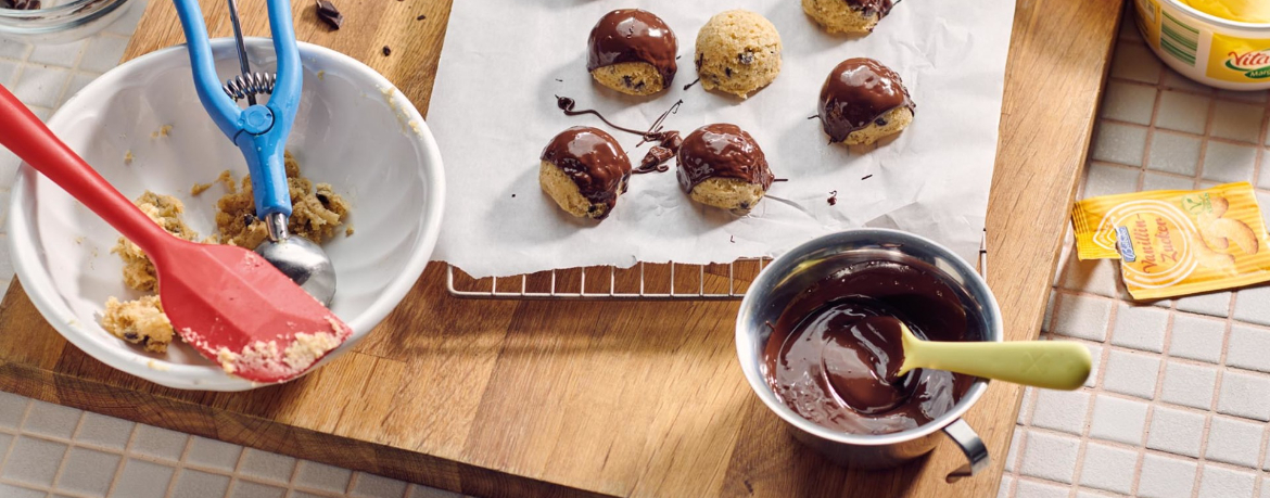 Vegane Chocolate-Chip-Cookiedough-Toffees für 20 Personen von lidl-kochen.de