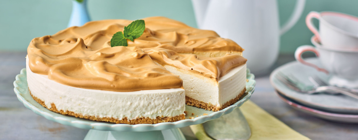 Dalgona Cheesecake für 16 Personen von lidl-kochen.de