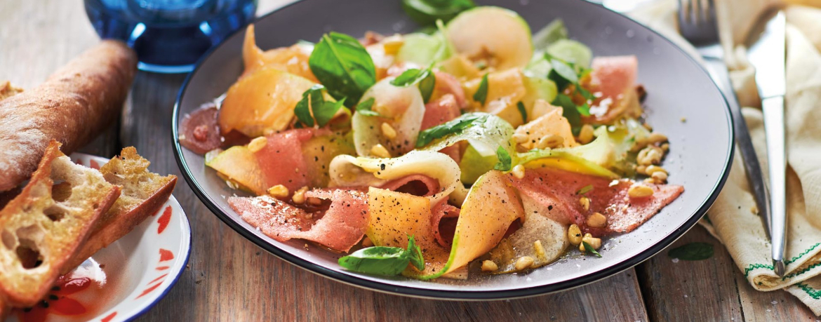 Melonencarpaccio für 4 Personen von lidl-kochen.de