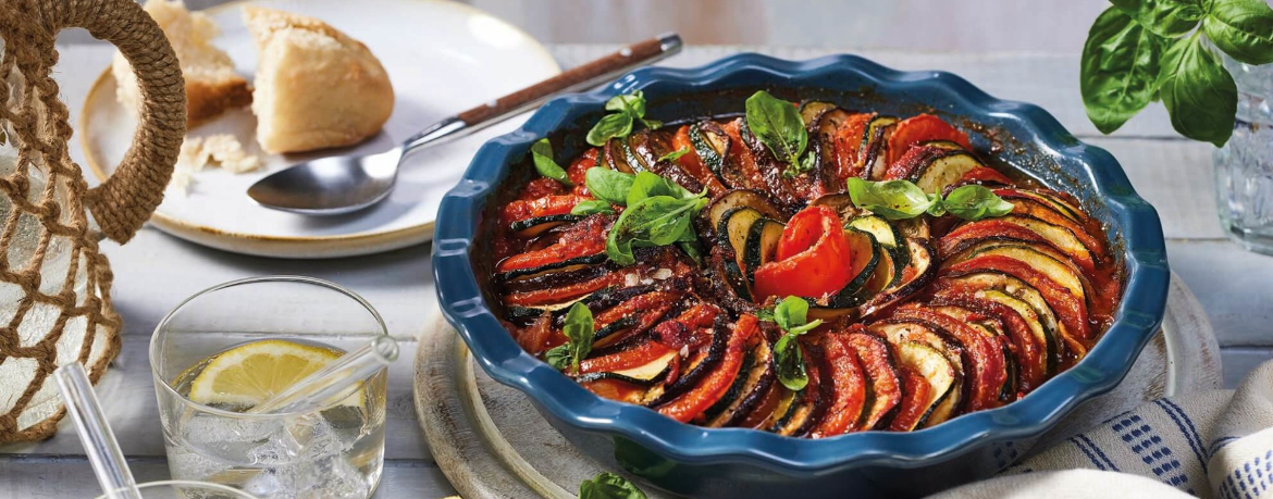 Veganer Ratatouille-Auflauf für 4 Personen von lidl-kochen.de