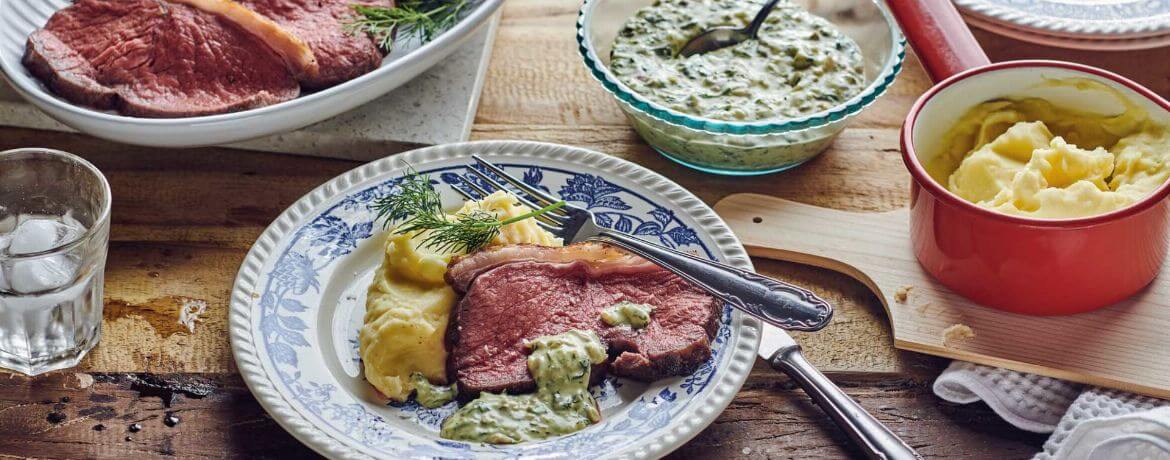Sous-vide gegartes Roastbeef mit Remoulade - Rezept | LIDL Kochen