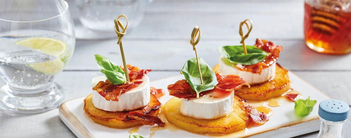 Apfel-Ziegenkäse-Türmchen - Rezept | LIDL Kochen
