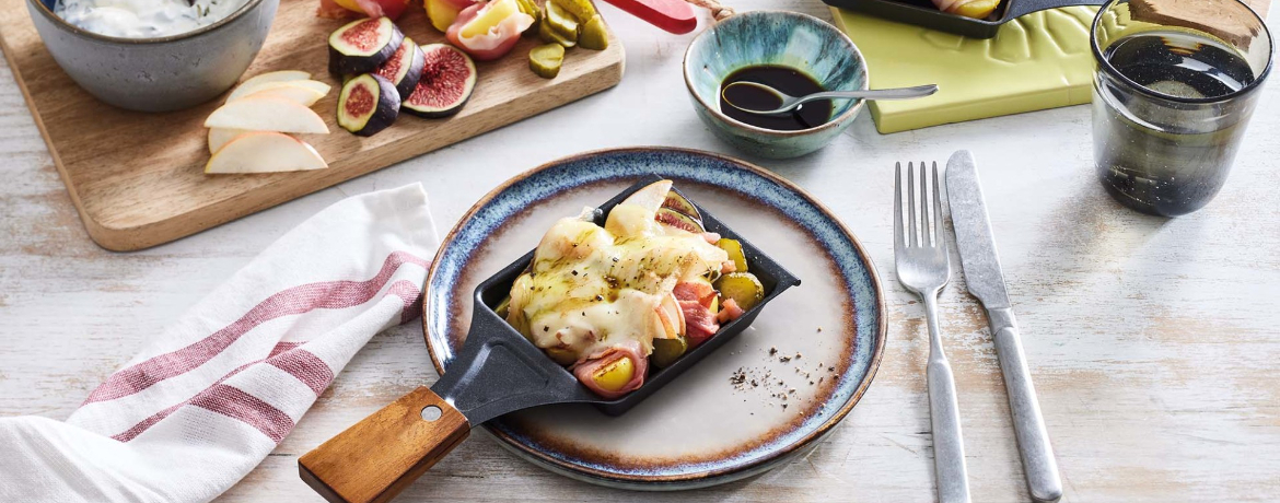 Winter-Raclette mit Kürbiskerncreme für 4 Personen von lidl-kochen.de