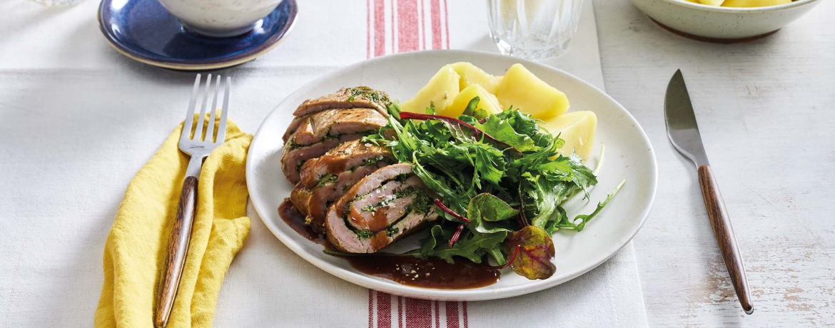 Schweinefiletrolle mit Salsa Verde für 4 Personen von lidl-kochen.de