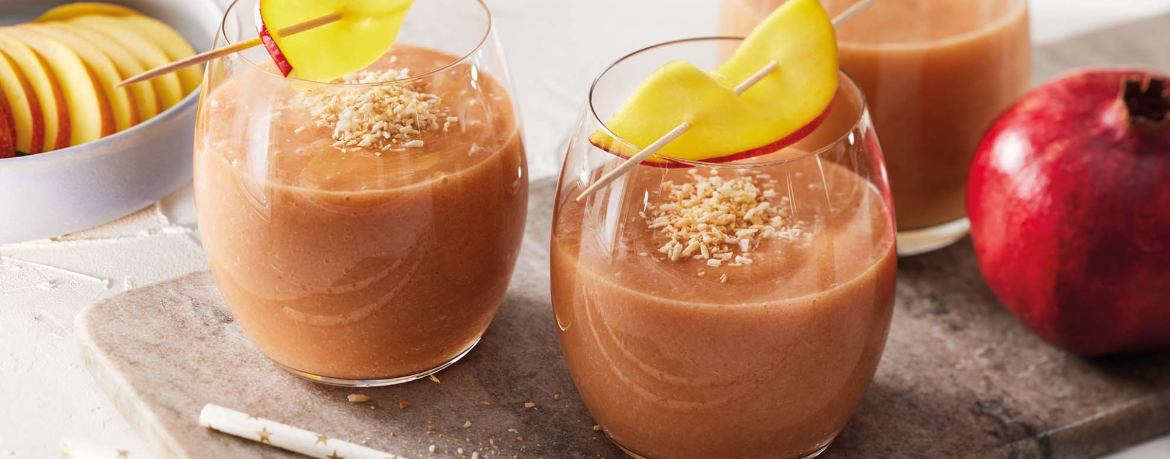 Winter-Smoothie mit Kokos-Raspeln für 4 Personen von lidl-kochen.de