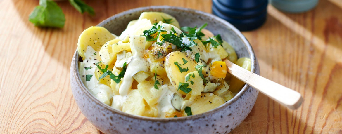 Klassischer Kartoffelsalat mit Mayonnaise für 4 Personen von lidl-kochen.de