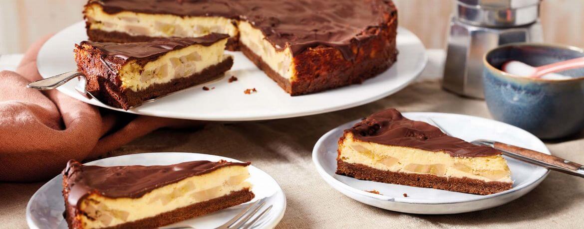 Chocolate and Banana Cheesecake für 16 Personen von lidl-kochen.de
