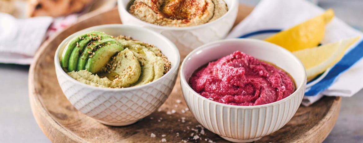 Dreierlei Hummus für 9 Personen von lidl-kochen.de