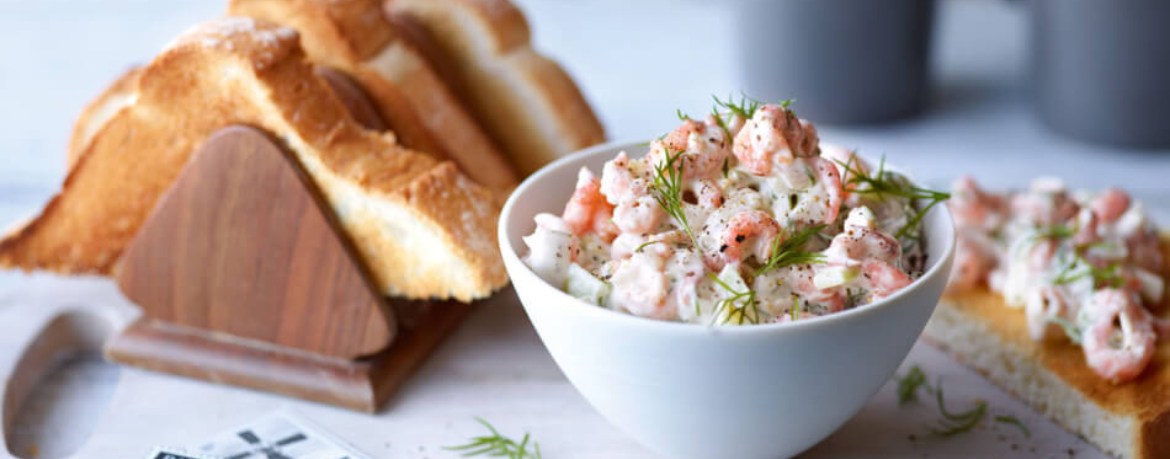 Garnelensalat mit Apfel und Dill für 4 Personen von lidl-kochen.de