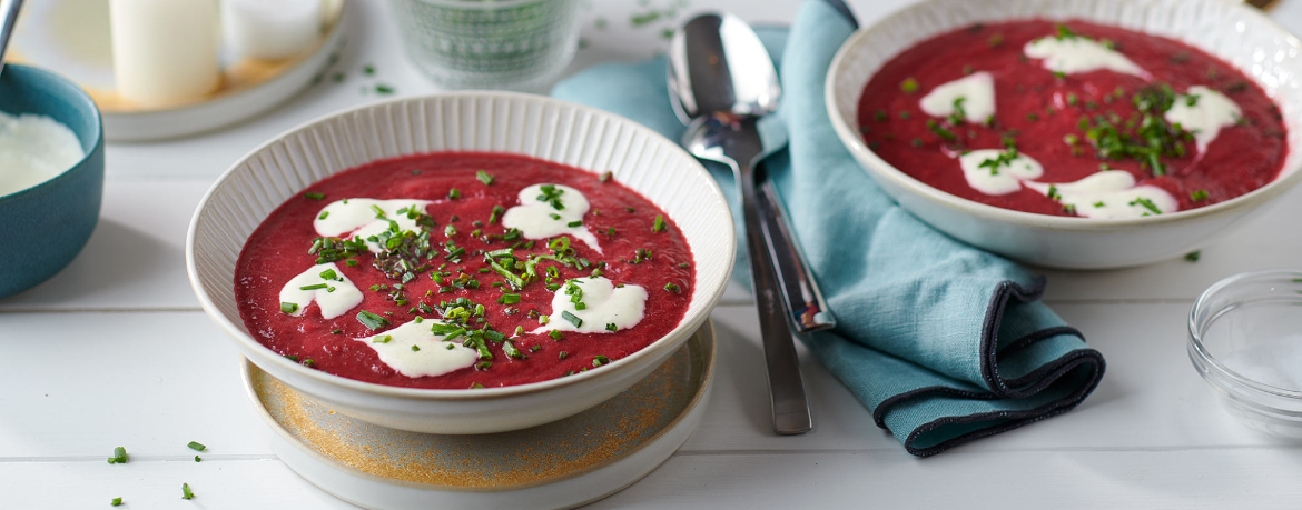 Marmorierte Rote-Bete-Suppe für 4 Personen von lidl-kochen.de