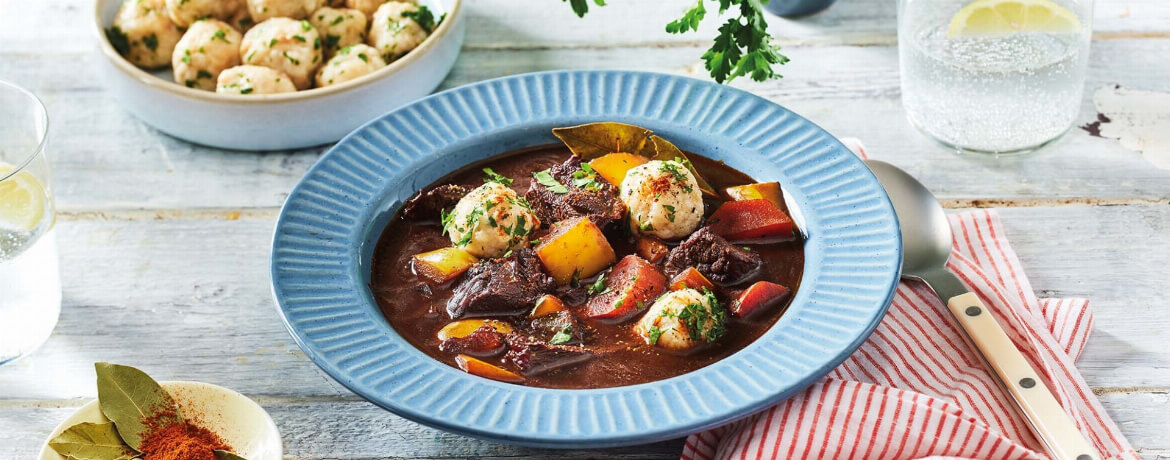 Gulaschsuppe mit Knödeln für 4 Personen von lidl-kochen.de