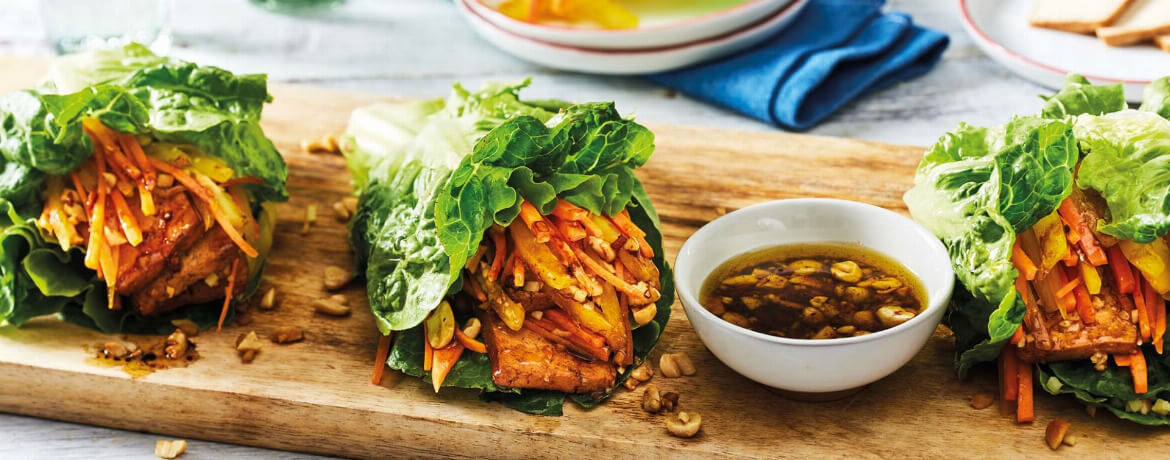 Salatwraps mit Tofu für 4 Personen von lidl-kochen.de