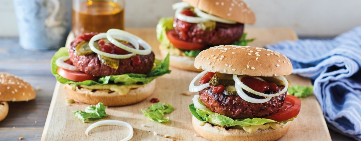 Klassik Vemondo Burger für 4 Personen von lidl-kochen.de