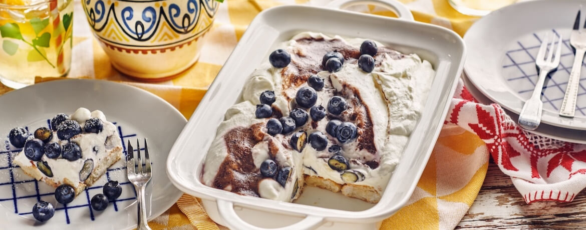 Heidelbeer-Skyramisu für 4 Personen von lidl-kochen.de