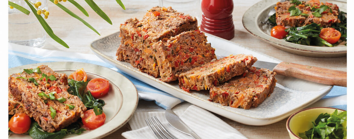 Falscher Hase auf Spinatbett - Rezept | LIDL Kochen
