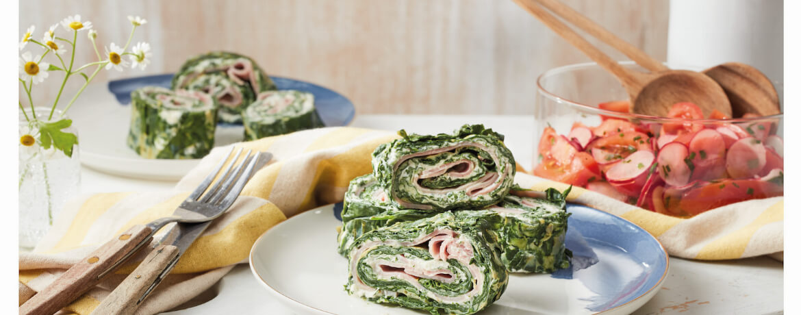 Spinatrolle mit Kochschinken - Rezept | LIDL Kochen