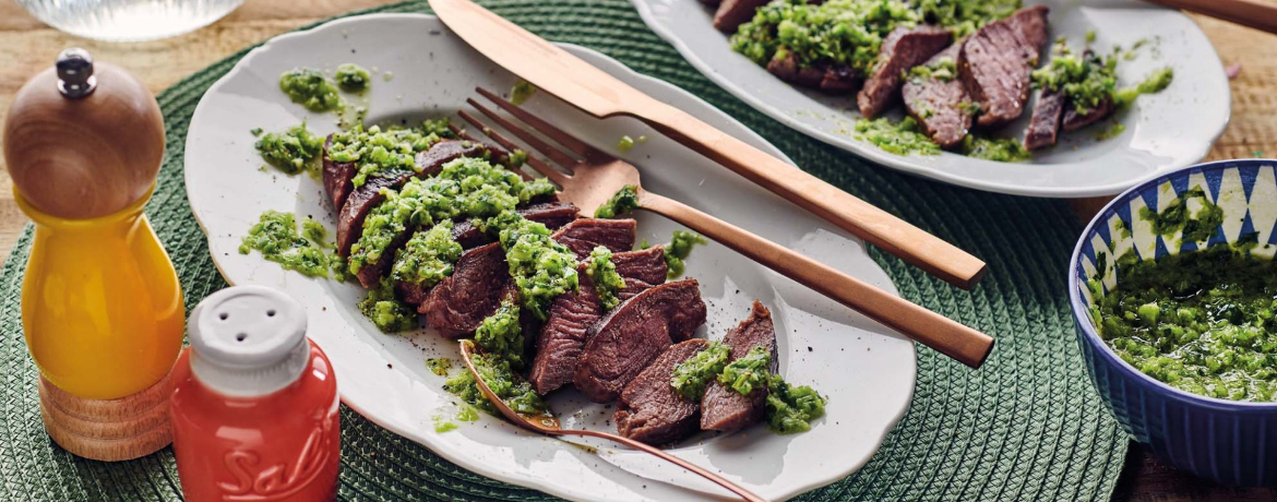 Sous-vide-Straußensteak mit Mojo Verde für 4 Personen von lidl-kochen.de