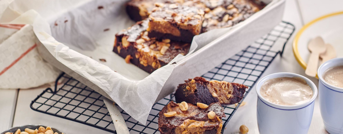 Erdnussbutter-Brownies für 12 Personen von lidl-kochen.de