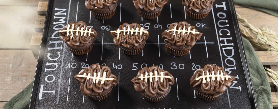 Football Muffins für 12 Personen von lidl-kochen.de