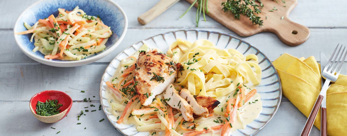Hähnchen Kohlrabi-Karotte-Gemüse - Rezept | LIDL Kochen