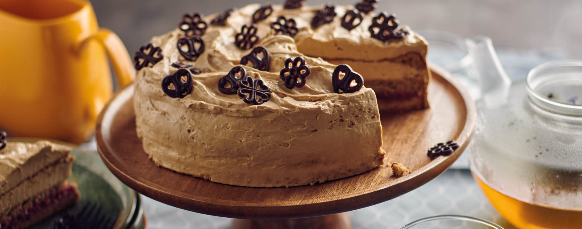 Espressotorte mit Himbeeren für 16 Personen von lidl-kochen.de