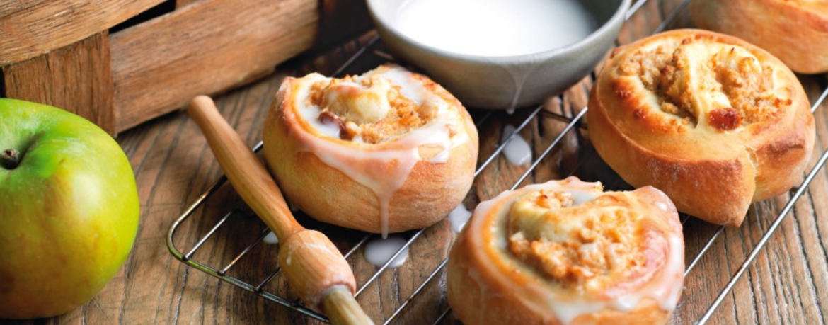 Apfel-Hefe-Schnecken für 4 Personen von lidl-kochen.de