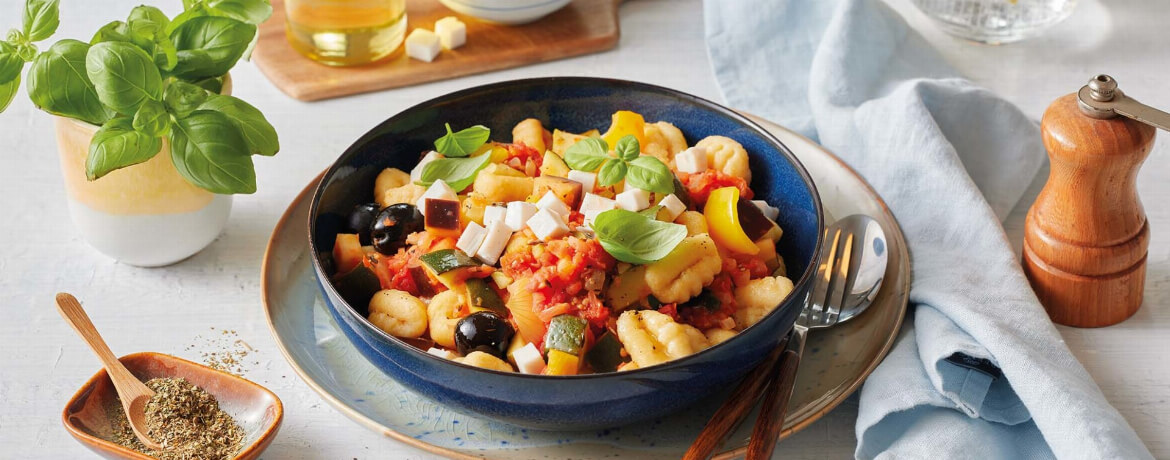 Gnocchi mit mediterranem Gemüse - Rezept | LIDL Kochen